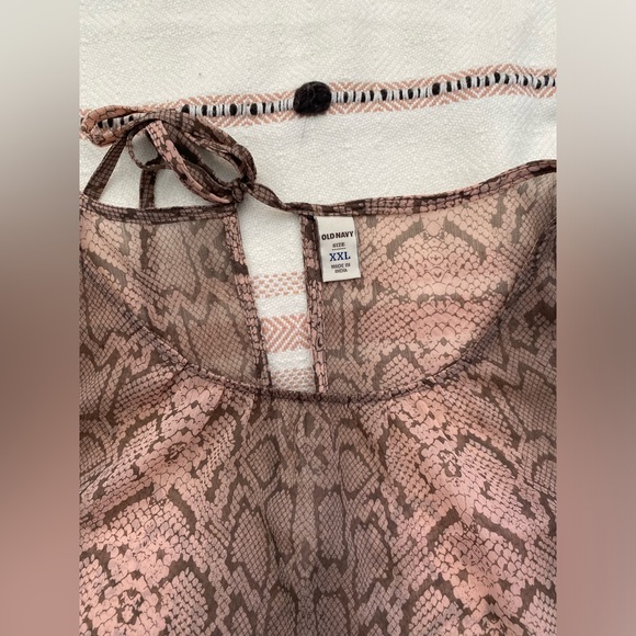 Old Navy Snake Print Tank - Picture 2 of 3